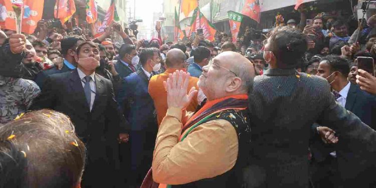 Amit Shah in Deoband