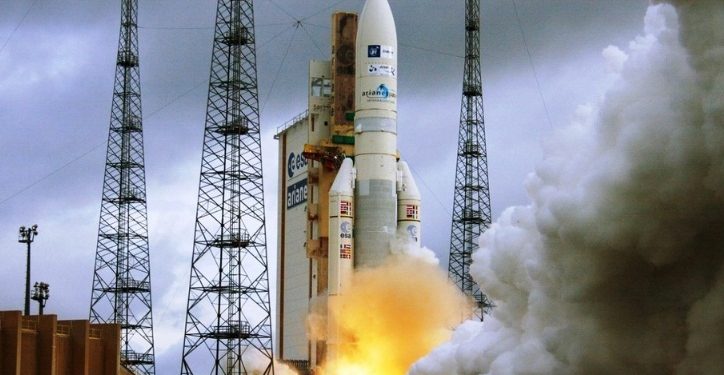 French Guiana rocket launching