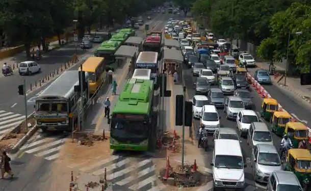 bus-lane-delhi-traffic