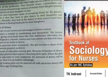 'Textbook of Sociology for Nurses'