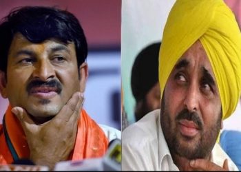 Manoj Tiwari Bhagwant Mann