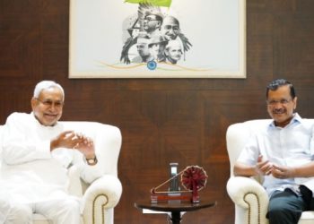 Nitish Kumar meet Kejriwal