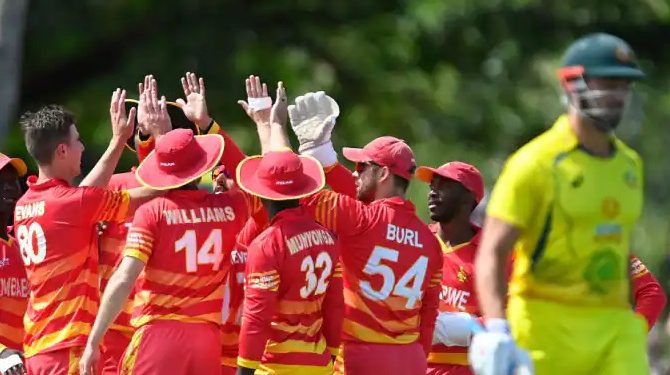 Zimbabwe bowler broke Australia