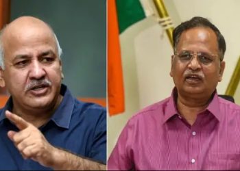 Manish Sisodia and Satyendar Jain