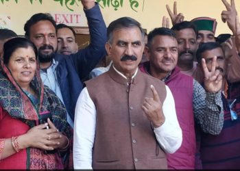 CM Sukhvinder Singh Sukhu