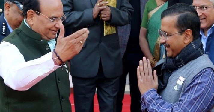 CM Kejriwal Delhi LG