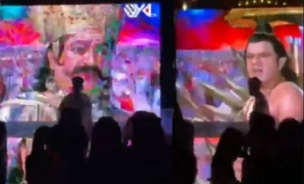 मॉल में रामायण का प्रसंग