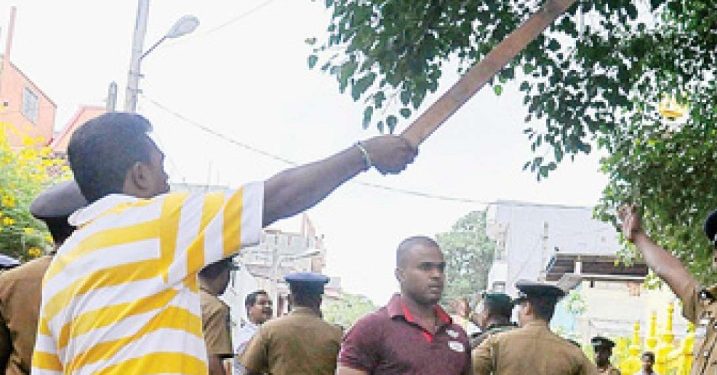 violence in shri lanka