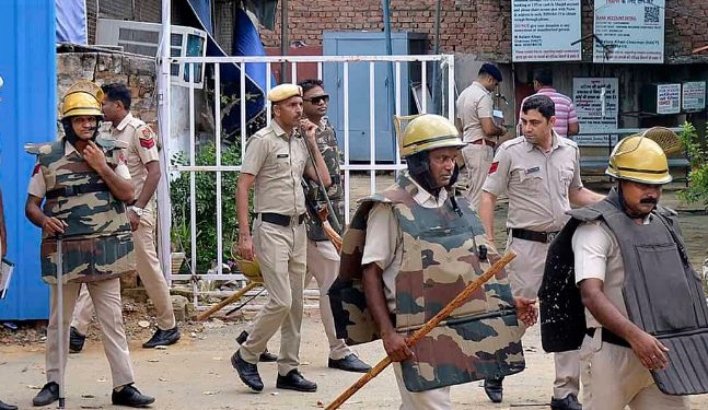 anti-Muslim posters in Gurugram