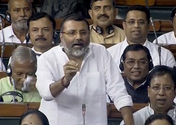 BJP MP Nishikant Dubey