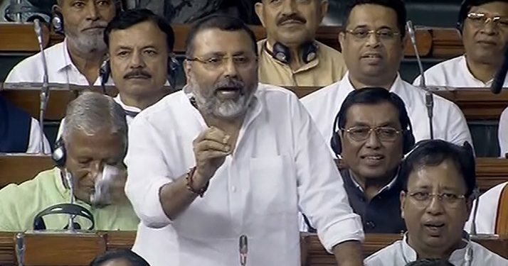 BJP MP Nishikant Dubey