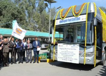First Hydrogen Bus in delhi