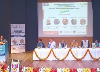 G-20 conference organized at Ambedkar Center of Delhi University