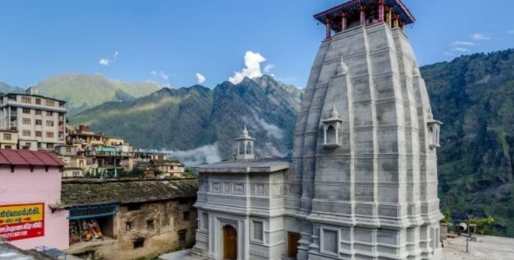 badridham mandir Illegal construction