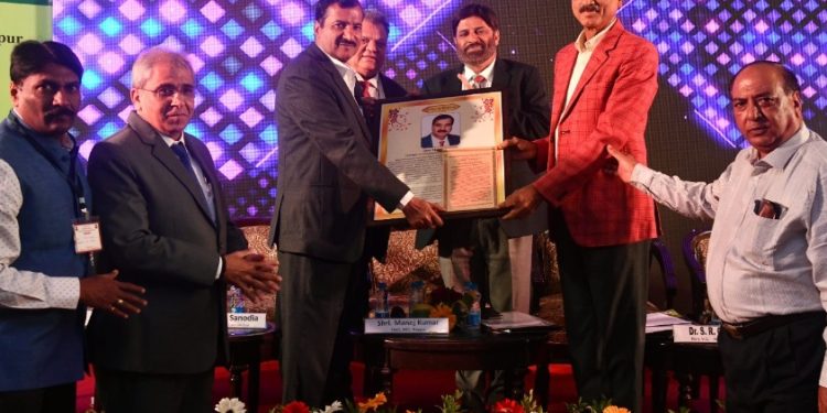 WCL CMD Manoj Kumar honored with 'Imma Life Time Achievement Award'