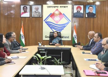 मुख्य सचिव श्रीमती राधा रतूड़ी