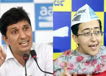 Atishi and Saurabh Bhardwaj