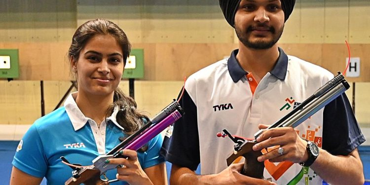 Manu Bhaker-Sarabjot Singh