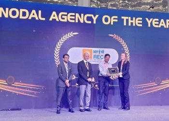 REC Limited honored as 'Nodal Agency of the Year' at Bharat Electricity-Powering India Awards 2024