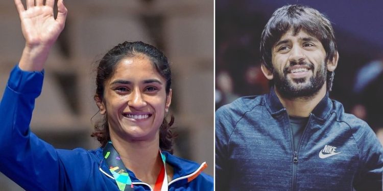 Bajrang Punia-Vinesh Phogat