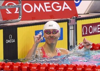 Star Swimmer Liu Xiang