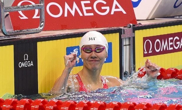 Star Swimmer Liu Xiang