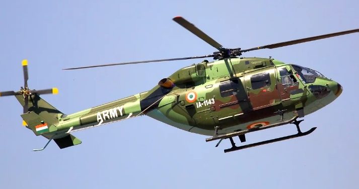 dhruv helicopter