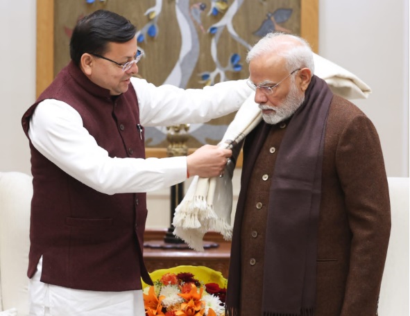 pm modi-cm dhami