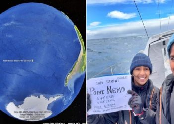 reaching 'Point Nemo indian navy