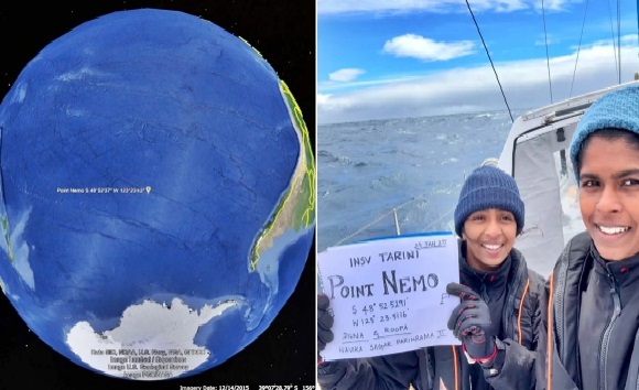 reaching 'Point Nemo indian navy