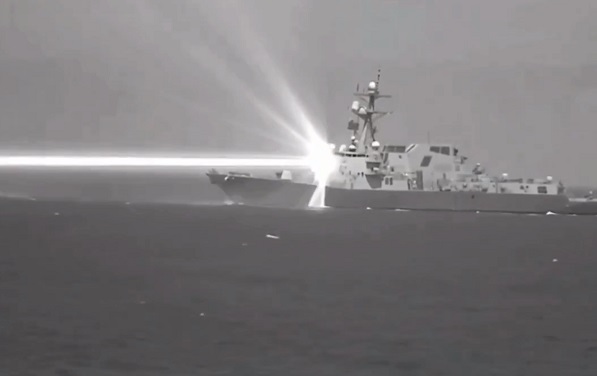 America showed the world its super powerful laser weapon