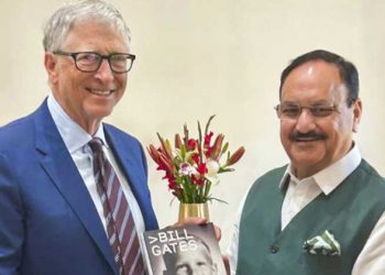 Bill Gates Minister JP Nadda