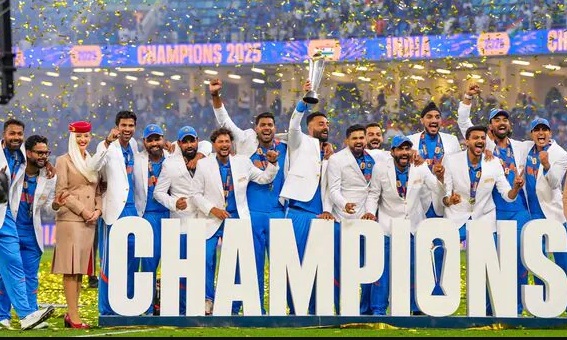 winning Champions Trophy