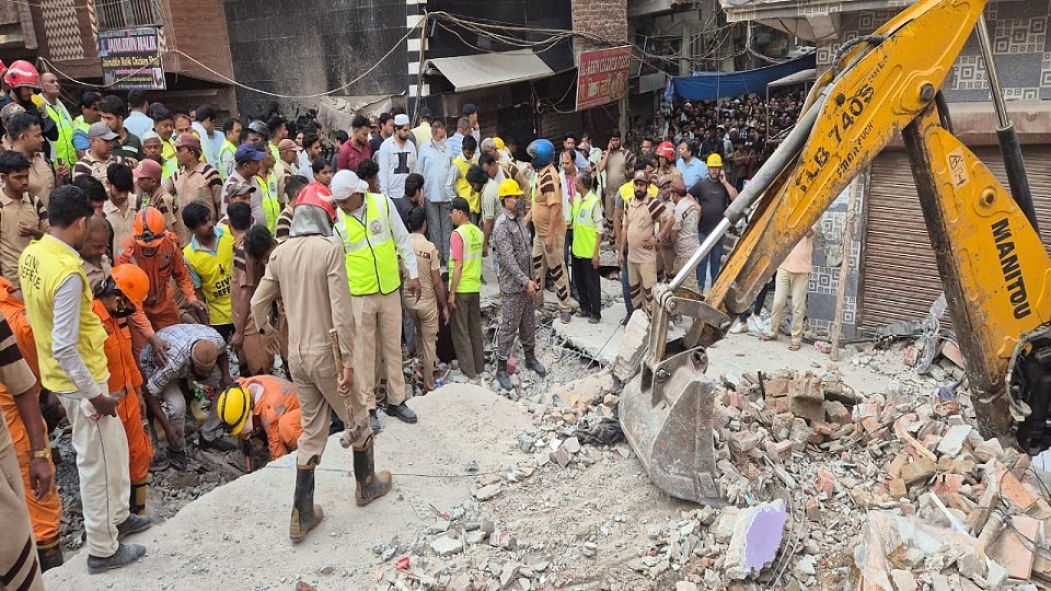 Delhi accident