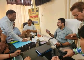 नगर आयुक्त श्री शशांक चौधरी