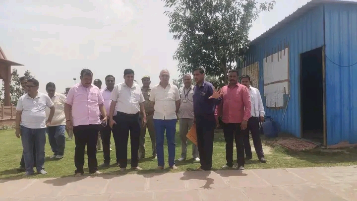 mayor inspected the Yamuna Ghats