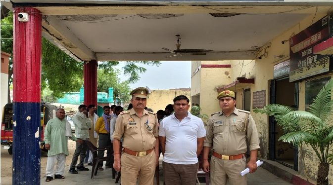 Police arrested the absconding accused in the murder case