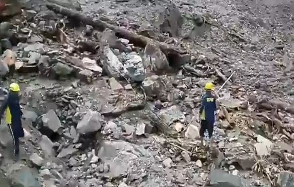 उत्तरकाशी में भूस्खलन