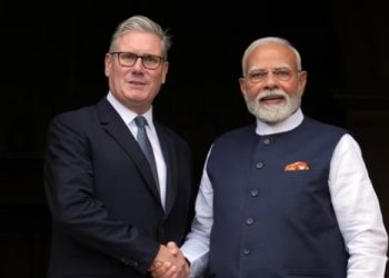 PM Modi and Keir Starmer