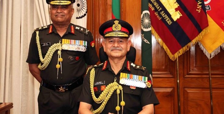 सेना प्रमुख जनरल उपेंद्र द्विवेदी