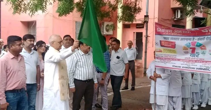 Mayor inaugurated the communicable disease control campaign