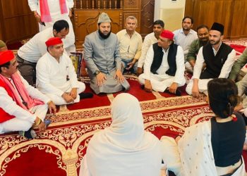 Akhilesh and Dimple