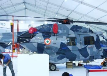Indian Navy UH-M helicopter