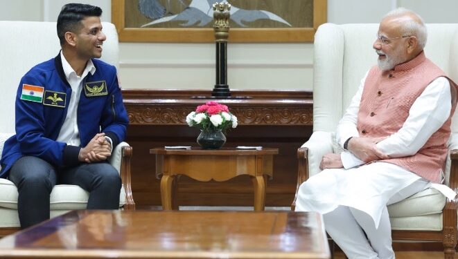 Shubhanshu Shukla -PM Modi