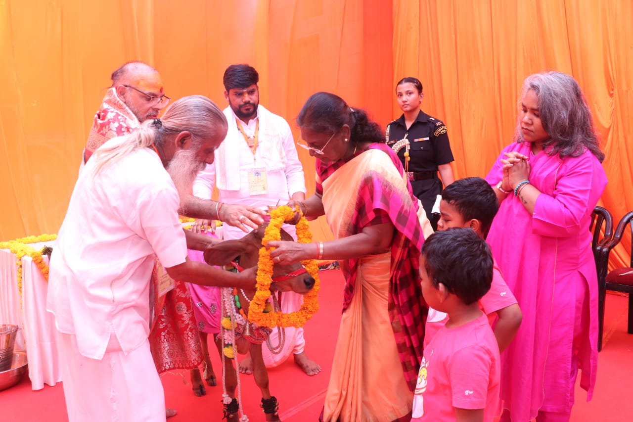 President visited Braj