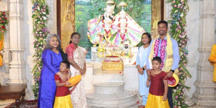 President visited Braj