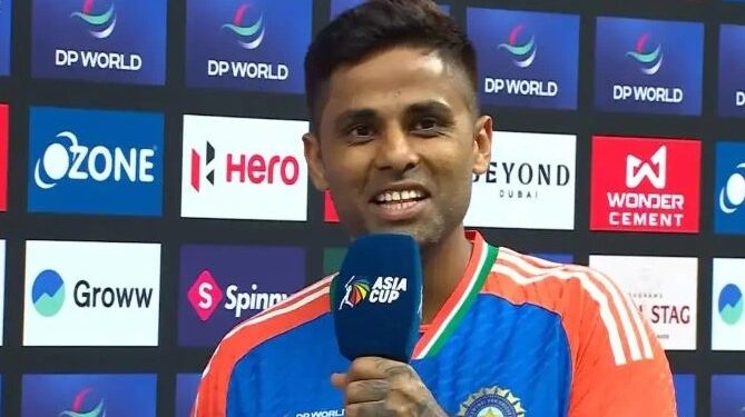 captain Suryakumar Yadav