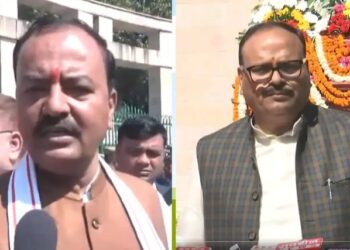 केशव प्रसाद मौर्य व ब्रजेश पाठक