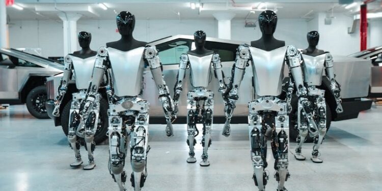 elon musk robots