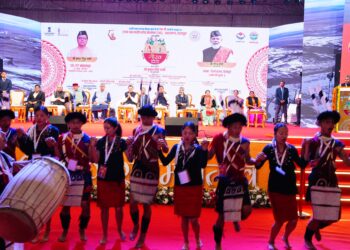 CM Dhami reached Adi Gaurav Mahotsav